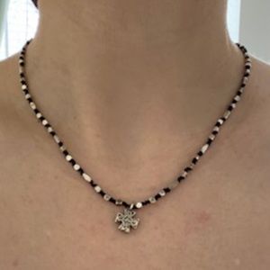 Cross Choker Necklace